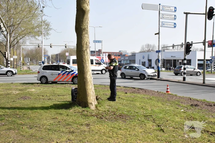 Flinke schade bij verkeersongeval