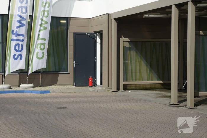 Brand in wasstraat na kortsluiting