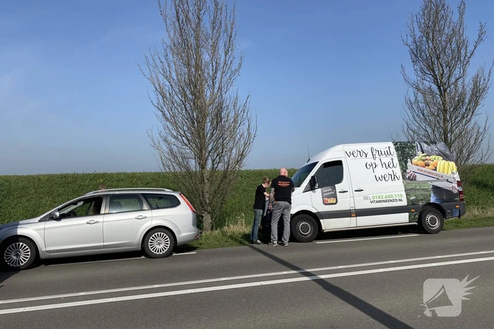 Meerdere voertuigen met elkaar in botsing