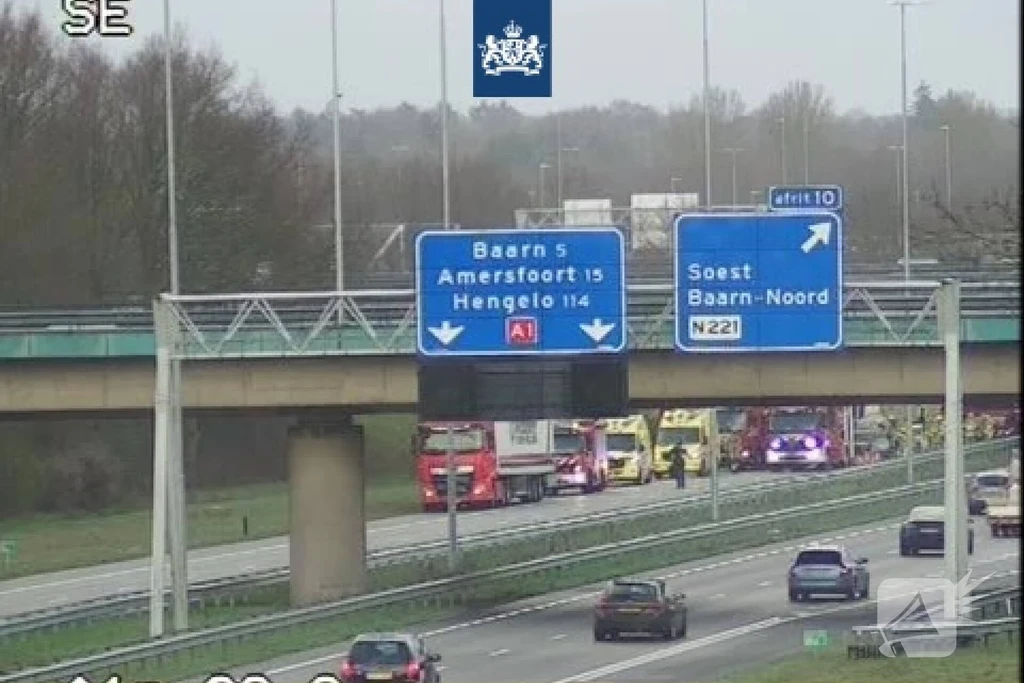 Rijksweg A1 Nieuws Eemnes 