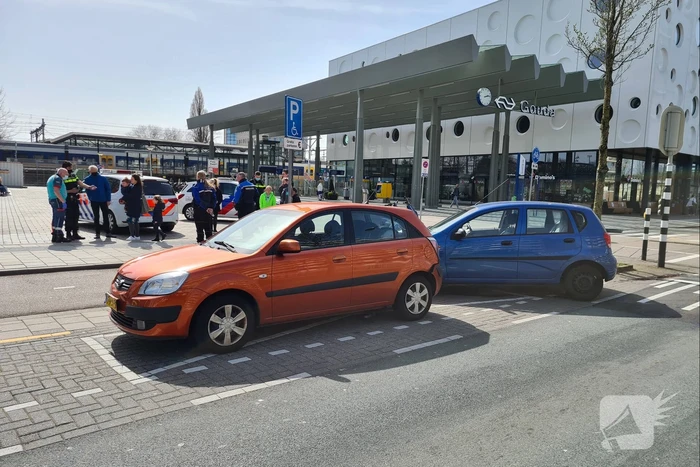 Flinke schade na kop-staart aanrijding