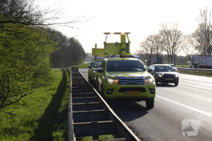 Vrachtwagen betrokken bij ongeval