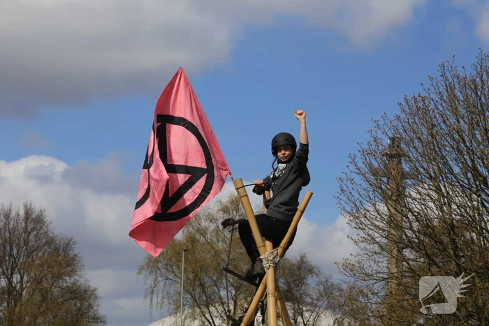 Anti-klimaat demonstratie verloopt rustig