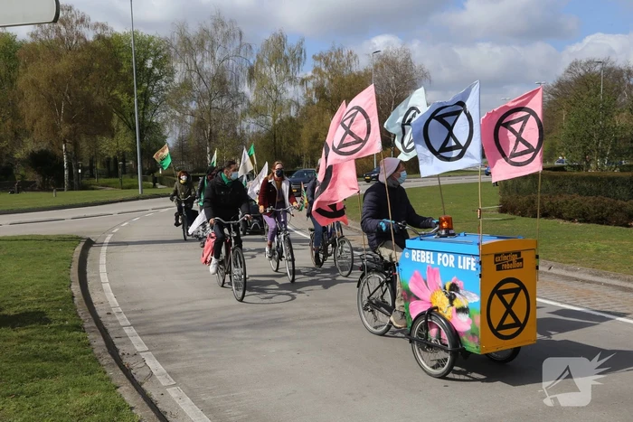 Anti-klimaat demonstratie verloopt rustig