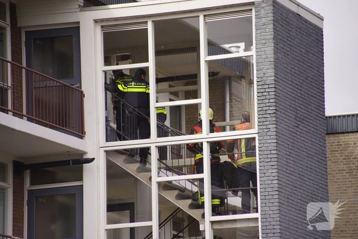 Grootschalige inzet bij flat