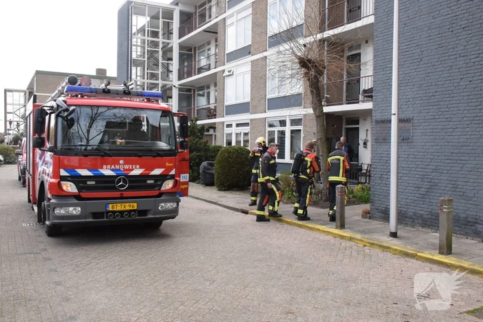 Grootschalige inzet bij flat