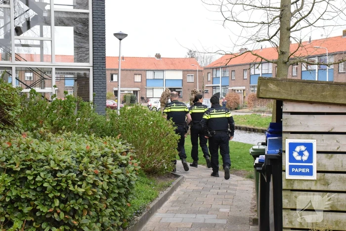 Grootschalige inzet bij flat