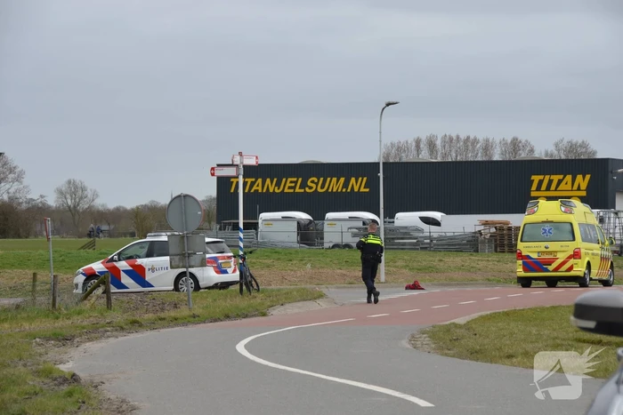 Mountainbiker gewond bij botsing met auto
