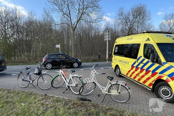 Fietser veroorzaken verkeersongeval