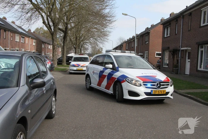 Auto's botsen op elkaar