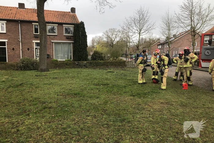 Gaslekkage door werkzaamheden in voortuin
