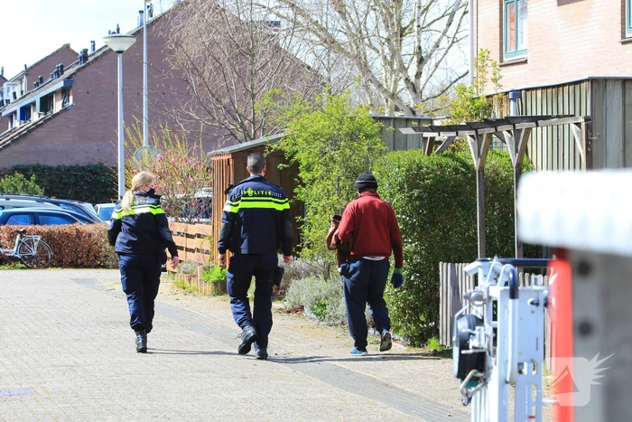 Bewoner aangehouden na brand op zolder