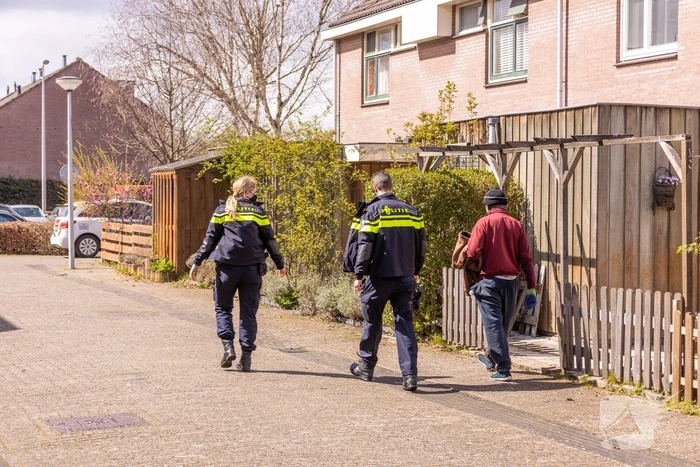 Bewoner aangehouden na brand op zolder