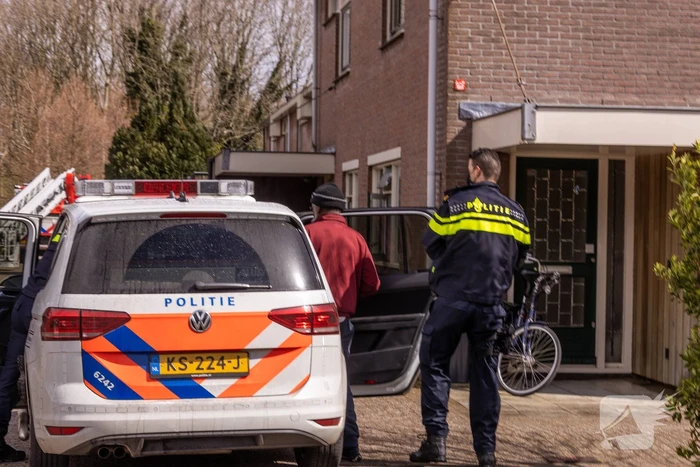 Bewoner aangehouden na brand op zolder