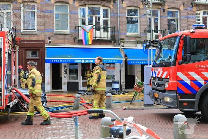 Gewonde bij hevige brand in horecazaak