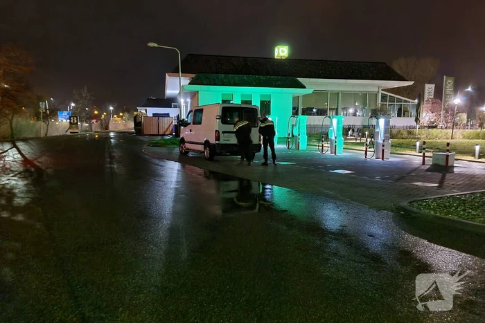 Bestelbus in beslag genomen door politie
