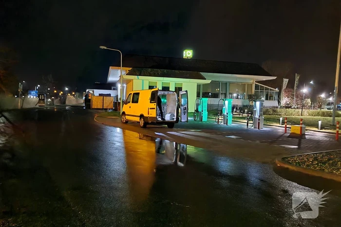 Bestelbus in beslag genomen door politie