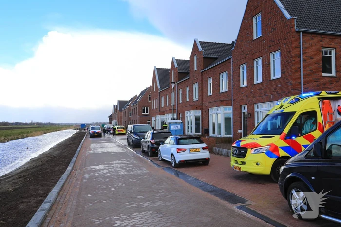 Man gewond bij werkzaamheden in woning Laakse Tuinen
