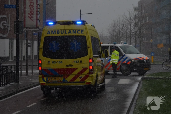 Voetganger aangereden door auto