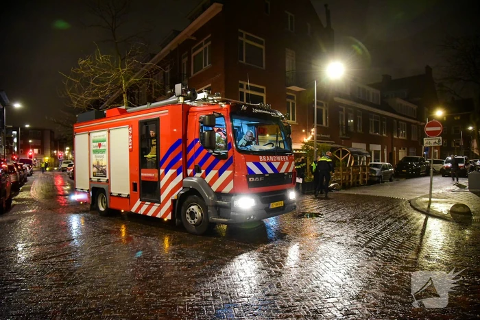 Brand bij poolse winkel