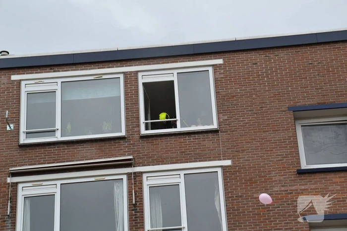 Flat ontruimd door brand