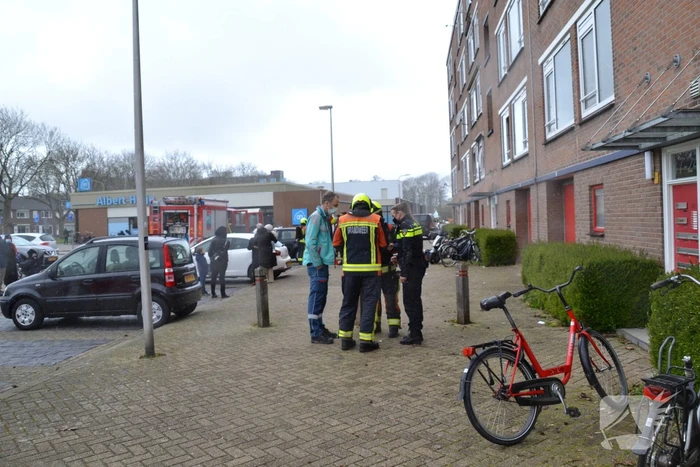 Flat ontruimd door brand