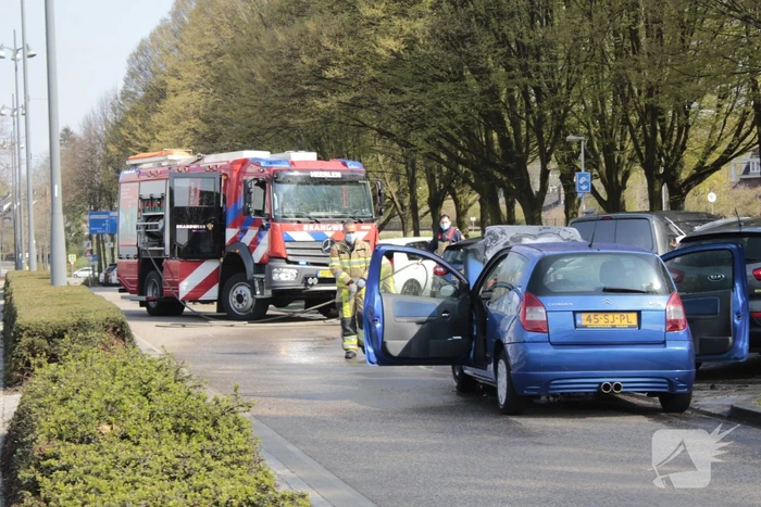Flinke schade na autobrand