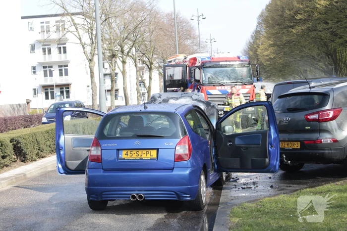 Flinke schade na autobrand