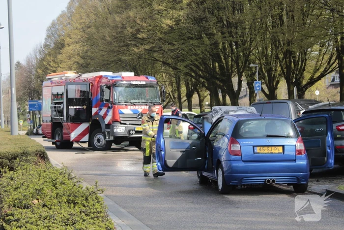 Flinke schade na autobrand