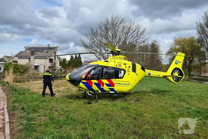 Traumahelikopter landt bij Kalmoespad voor incident