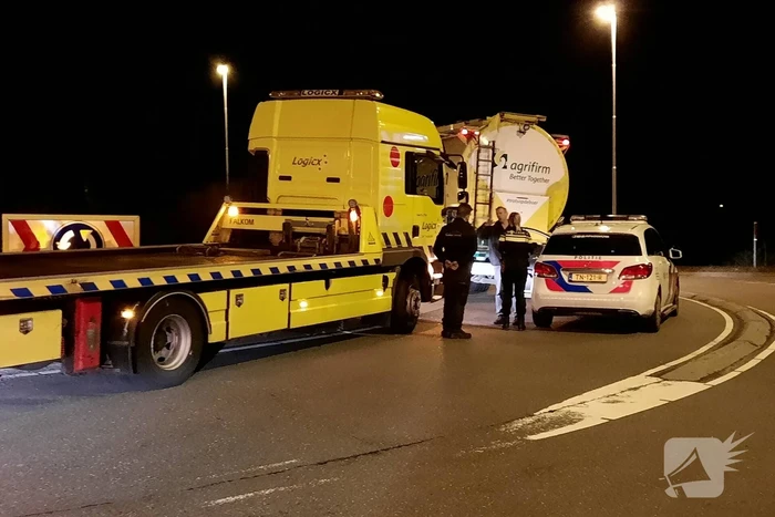 Een persoon aangehouden na ongeval