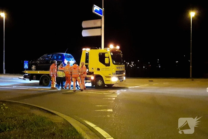 Een persoon aangehouden na ongeval