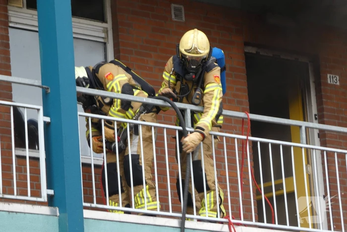 Veel schade na keukenbrand in flatwoning