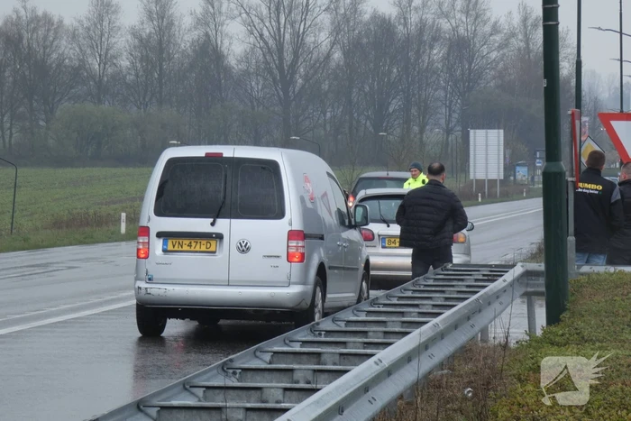 Veel schade bij ongeval met meerdere voertuigen