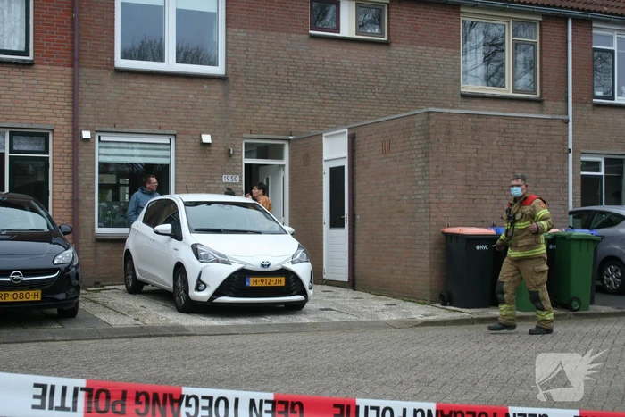 Veel rook bij brand in woning