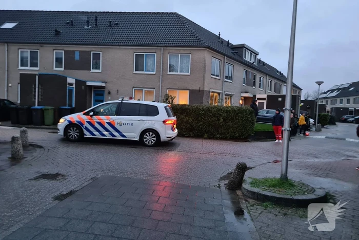 Traumahelikopter voor incident in woning