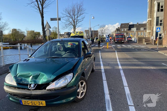 Verkeersongeval tussen meerdere voertuigen