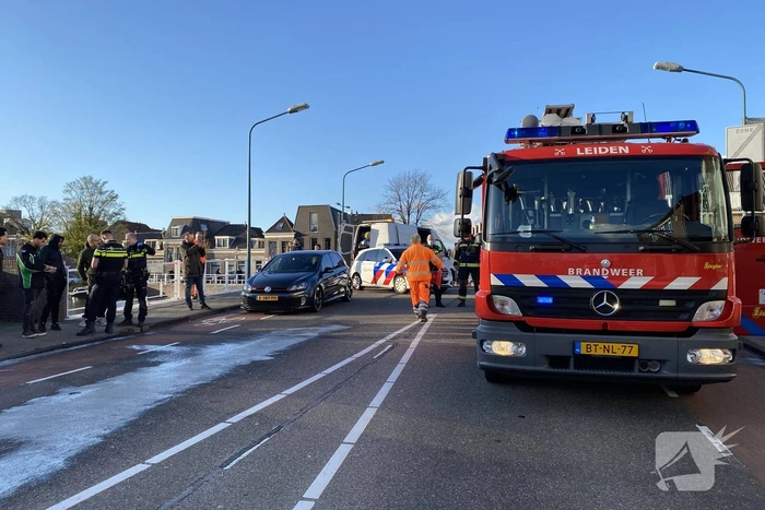 Verkeersongeval tussen meerdere voertuigen