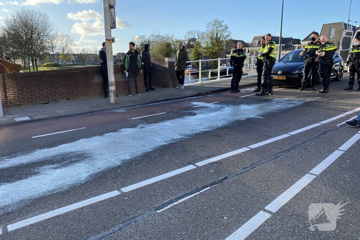 Verkeersongeval tussen meerdere voertuigen