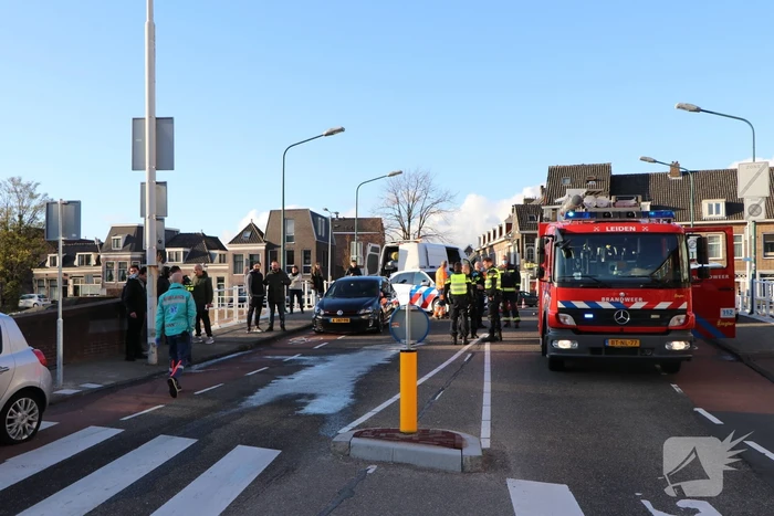 Verkeersongeval tussen meerdere voertuigen