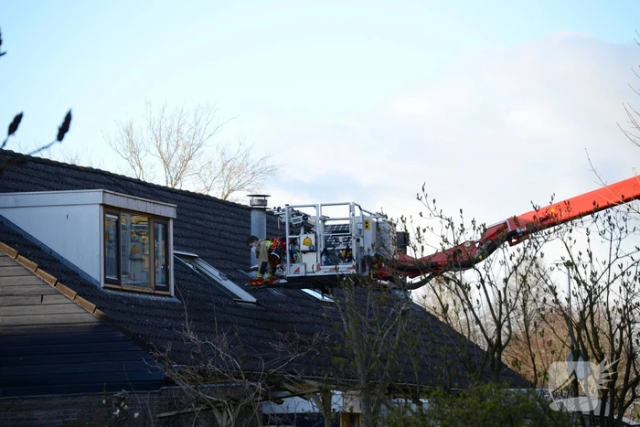 Traumahelikopter voor incident in woning
