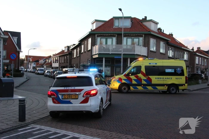 Maaltijdberzorger onderuit met scooter