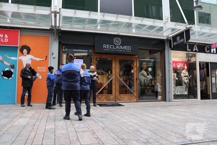 Overval op juwelier Reclaimed in Winkelcentrum Citymall