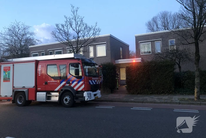 Nacontrole verricht bij kleine brand