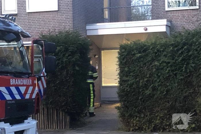 Nacontrole verricht bij kleine brand