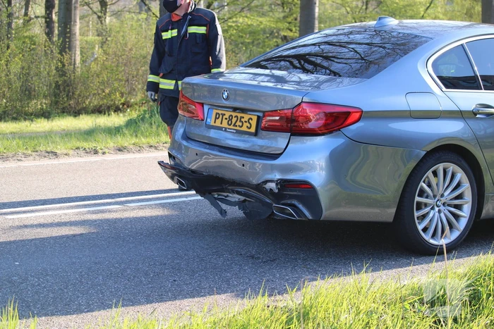 Taxibus met kinderen betrokken bij ongeluk