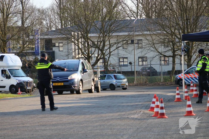 Grote verkeerscontrole door politie