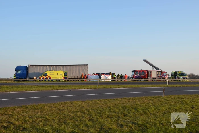 ongeval rijksweg a31 midlum