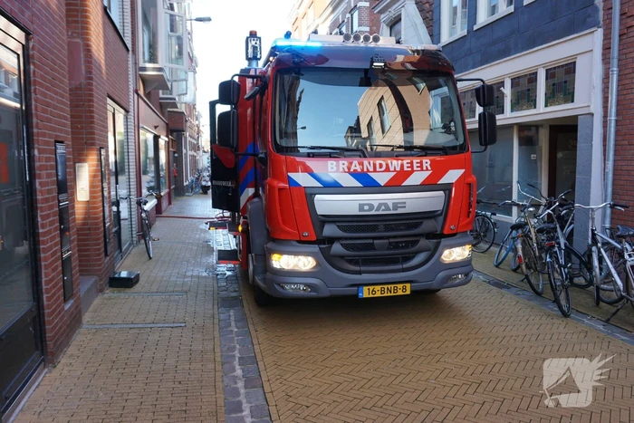 Brand in keuken snel onder controle