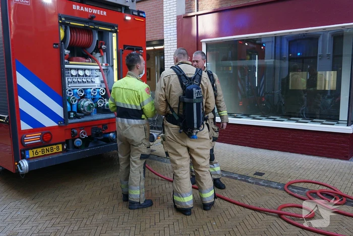 Brand in keuken snel onder controle